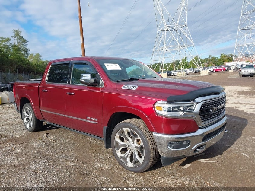 2019 RAM 1500 LIMITED  4X4 5'7 BOX | 1C6SRFHT6KN809709 | UPCARS