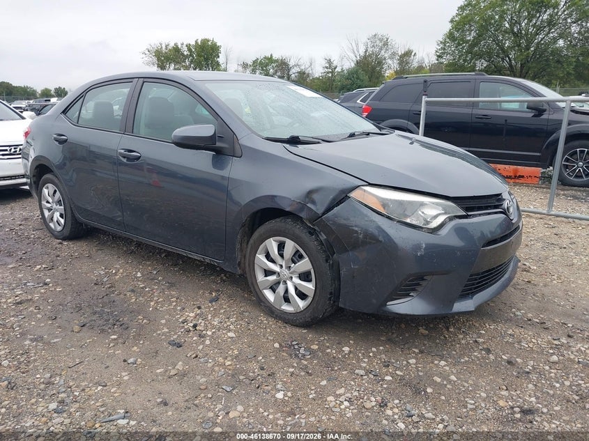 2016 TOYOTA COROLLA LE | 5YFBURHE0GP442763 | UPCARS