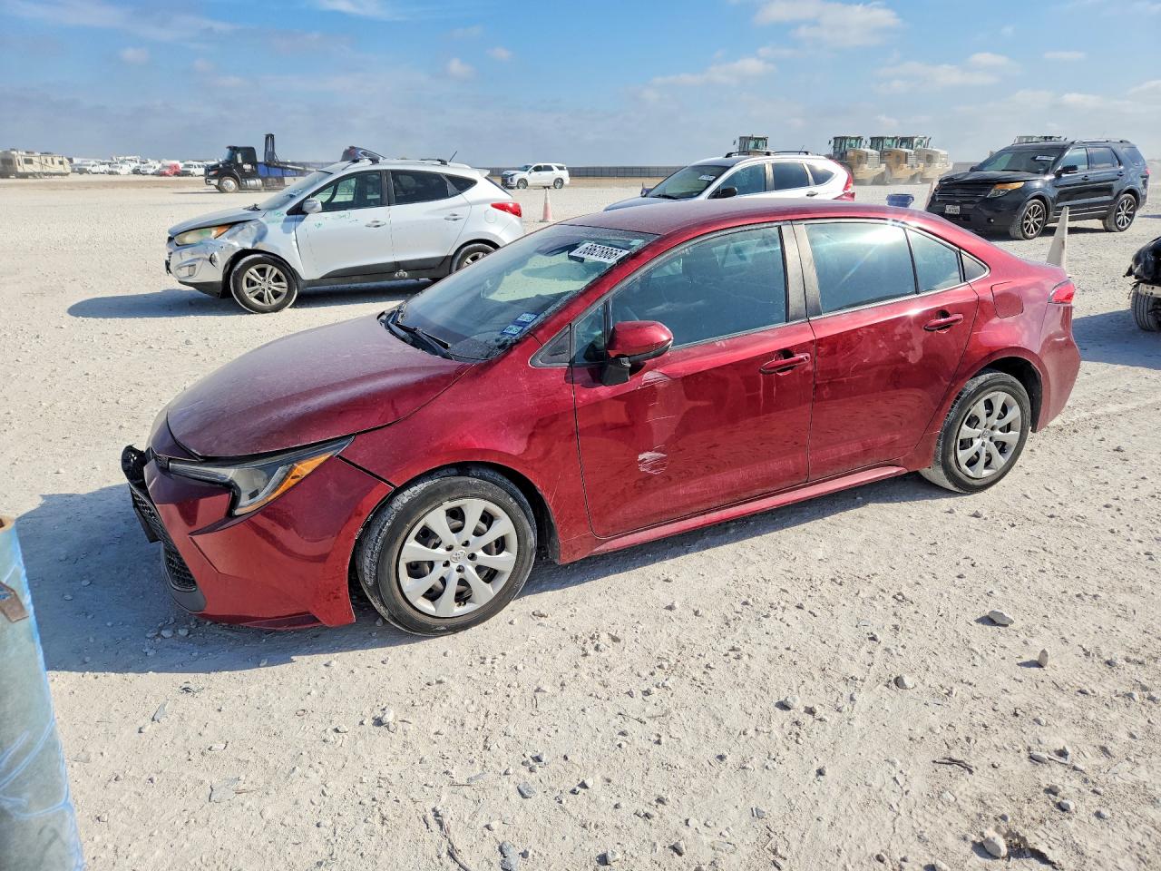 2022 TOYOTA COROLLA LE | 5YFEPMAEXNP355080 | UPCARS