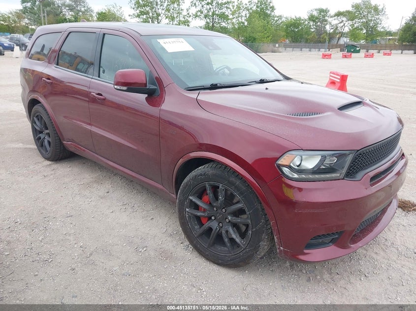 2018 DODGE DURANGO SRT AWD | 1C4SDJGJ6JC100301 | UPCARS