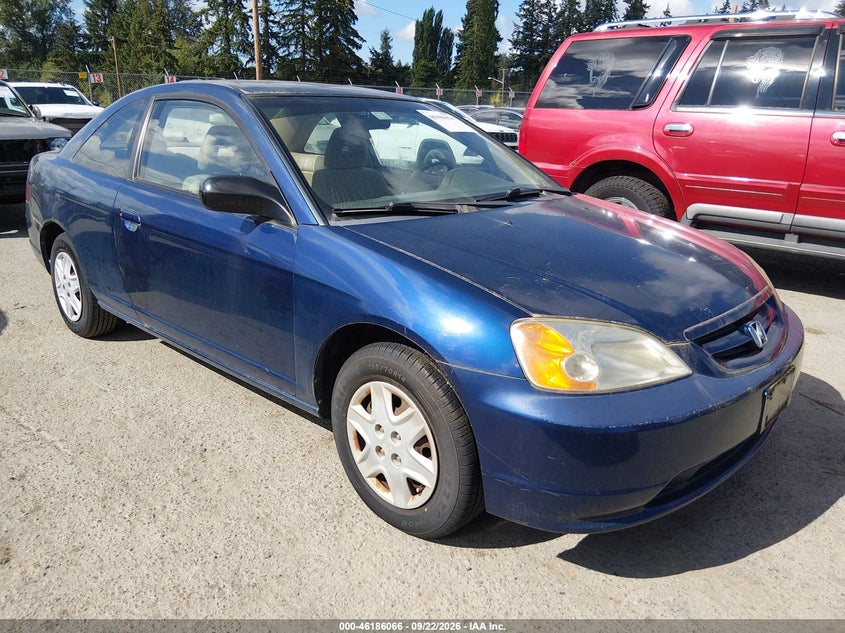 2003 HONDA CIVIC LX | 1HGEM225X3L017312 | UPCARS