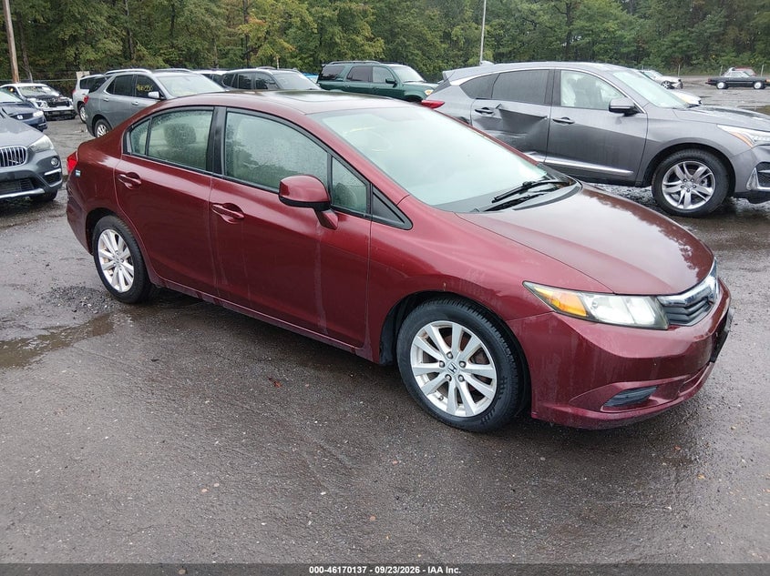 2012 HONDA CIVIC EX | 19XFB2F81CE322445 | UPCARS
