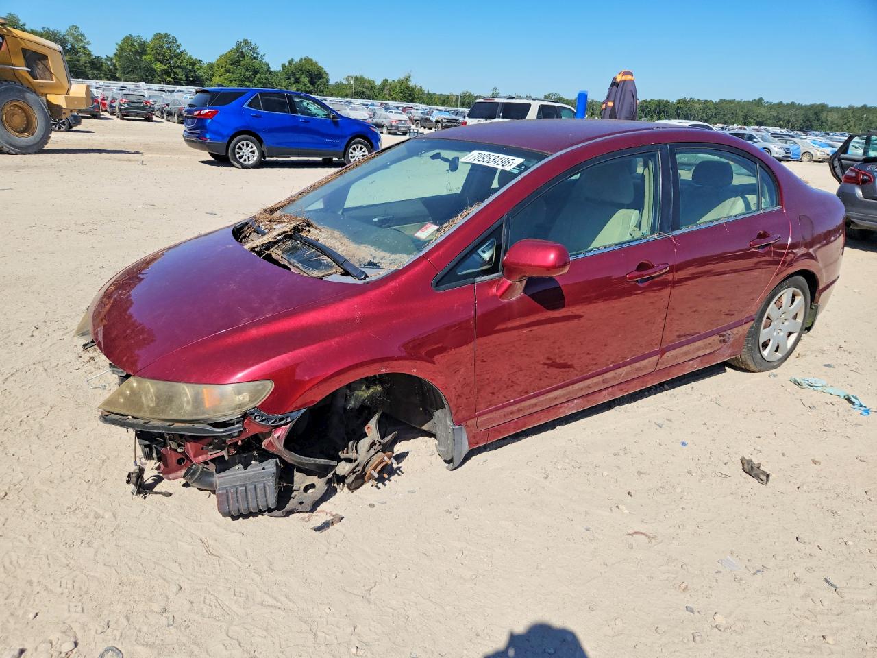 2007 HONDA CIVIC LX | 1HGFA16587L049327 | UPCARS