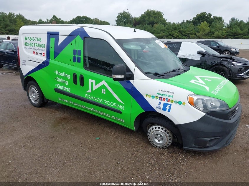 2021 RAM PROMASTER CITY TRADESMAN | ZFBHRFAB8M6U12684 | UPCARS