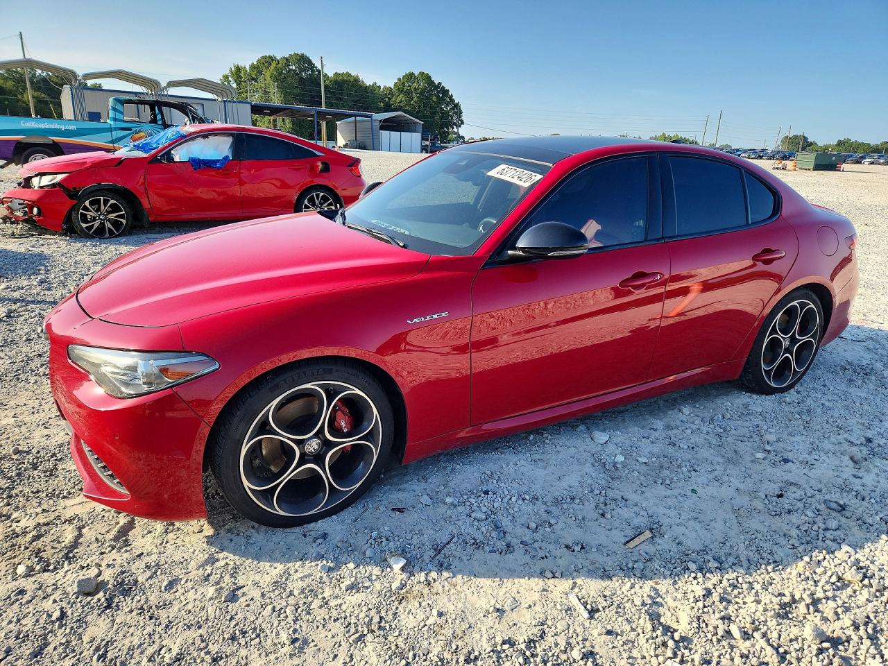 2022 ALFA ROMEO GIULIA SUPER | ZARFAMBN7N7664565 | UPCARS