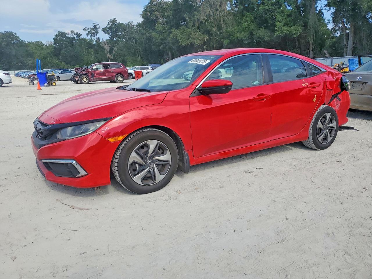 2020 HONDA CIVIC LX | 2HGFC2F68LH595111 | UPCARS