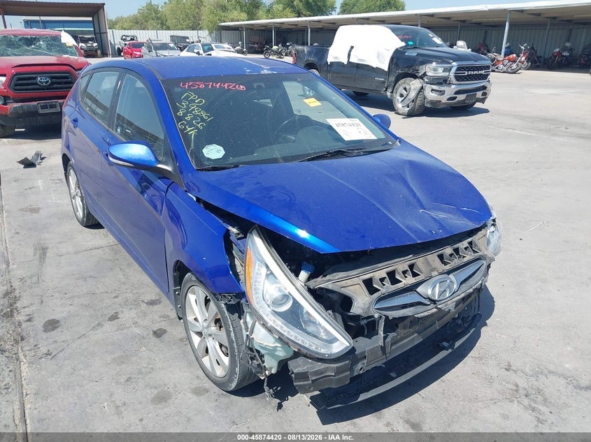 2014 HYUNDAI ACCENT SE | KMHCU5AE3EU142332 | UPCARS