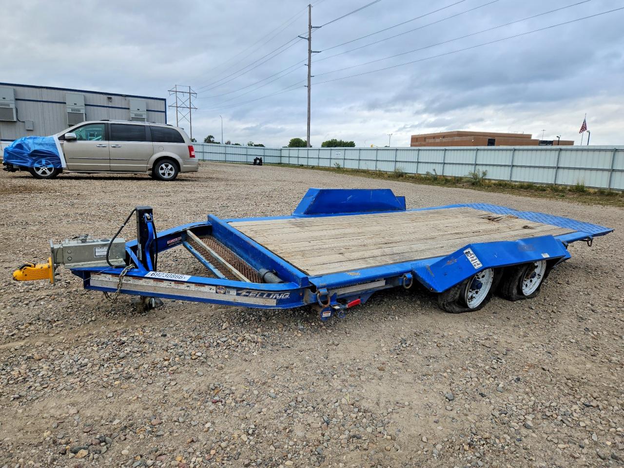 2021 FELLING FT-12 IT-I-W EQUIPMENT TRAILER | 5FTBE2127M9004351 | UPCARS