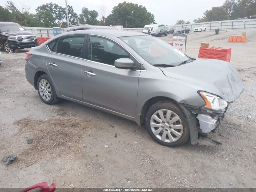 2013 NISSAN SENTRA S | 3N1AB7AP5DL767258 | UPCARS