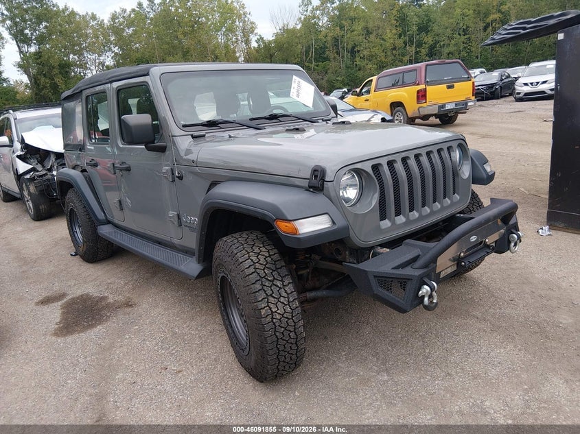 2018 JEEP WRANGLER UNLIMITED SPORT 4X4 | 1C4HJXDG5JW264605 | UPCARS