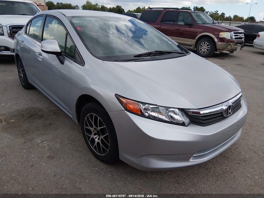 2012 HONDA CIVIC LX | 19XFB2F55CE024129 | UPCARS