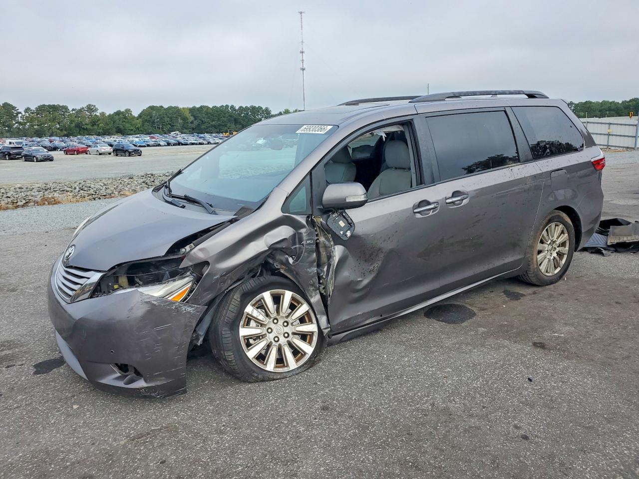 2017 TOYOTA SIENNA LIMITED 7-PASSENGER | 5TDDZ3DC9HS156818 | UPCARS