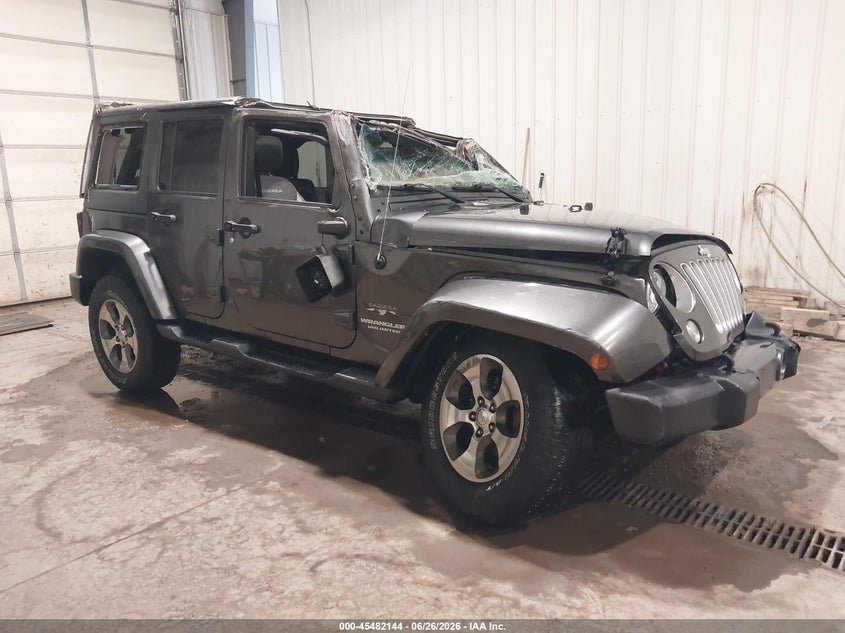 2017 JEEP WRANGLER UNLIMITED SAHARA | 1C4BJWEGXHL669126 | UPCARS