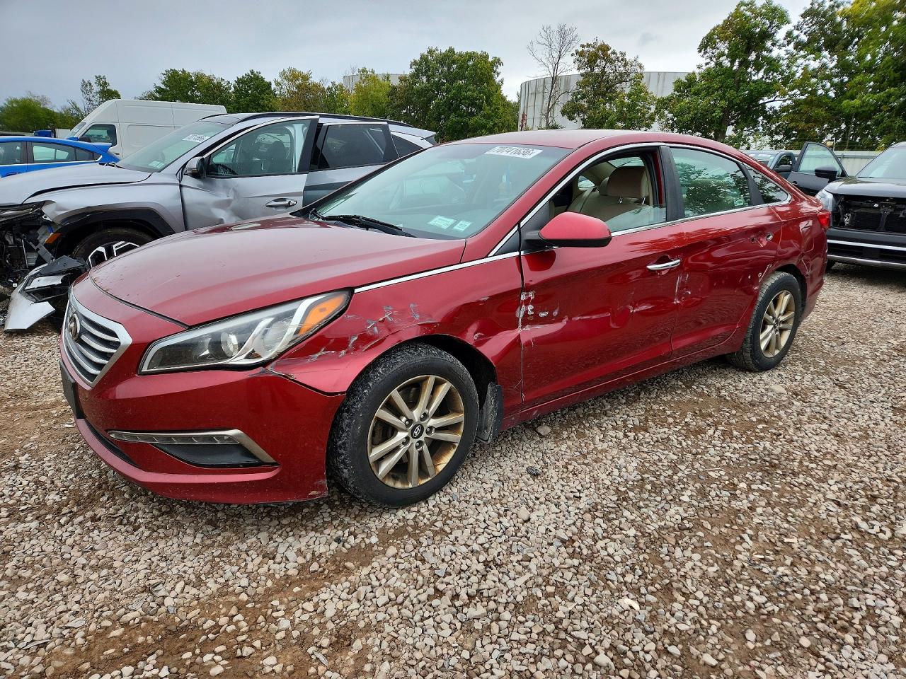 2015 HYUNDAI SONATA SE | 5NPE24AF6FH231085 | UPCARS