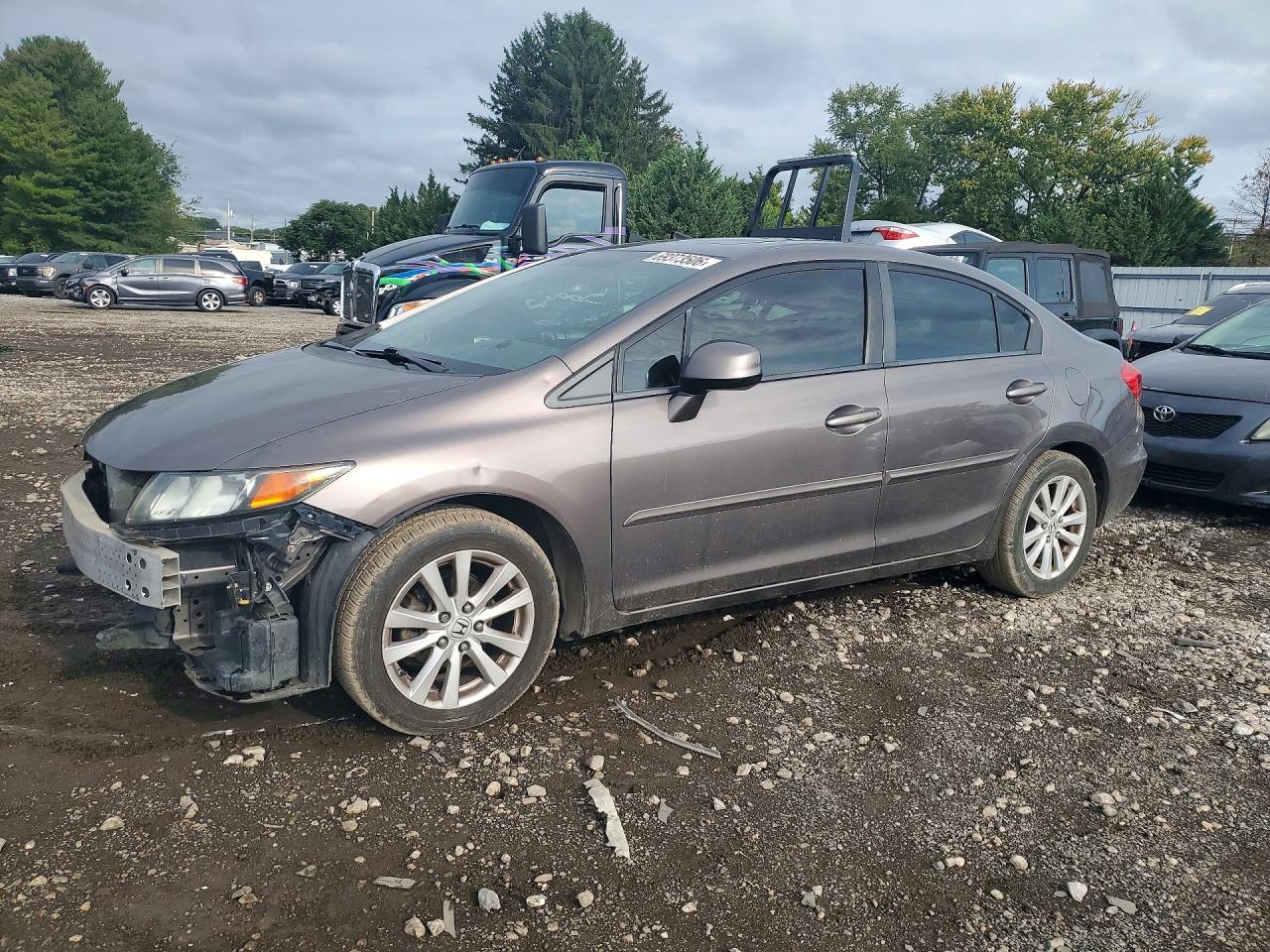 2012 HONDA CIVIC EXL | 19XFB2F97CE057006 | UPCARS