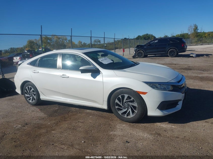 2017 HONDA CIVIC EX | 19XFC2F76HE016207 | UPCARS