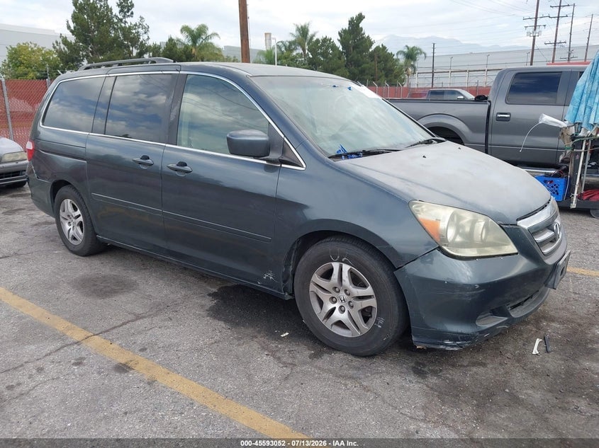 2005 HONDA ODYSSEY EX-L | 5FNRL38725B101633 | UPCARS