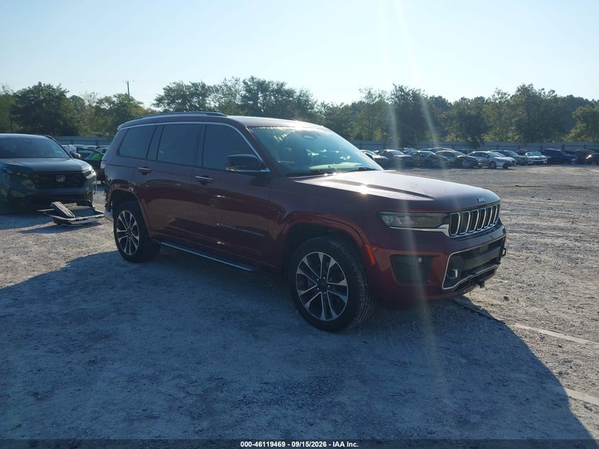 2021 JEEP GRAND CHEROKEE L OVERLAND 4X4 | 1C4RJKDG9M8165320 | UPCARS