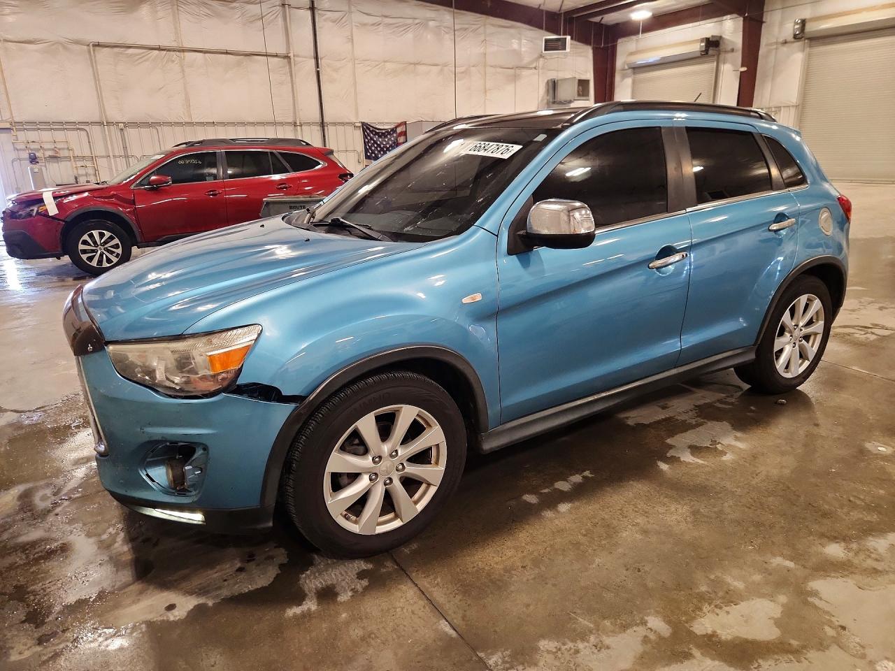 2014 MITSUBISHI OUTLANDER SE | 4A4AR4AUXEE025462 | UPCARS