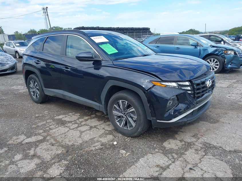 2024 HYUNDAI TUCSON HYBRID BLUE | KM8JBCD16RU207271 | UPCARS