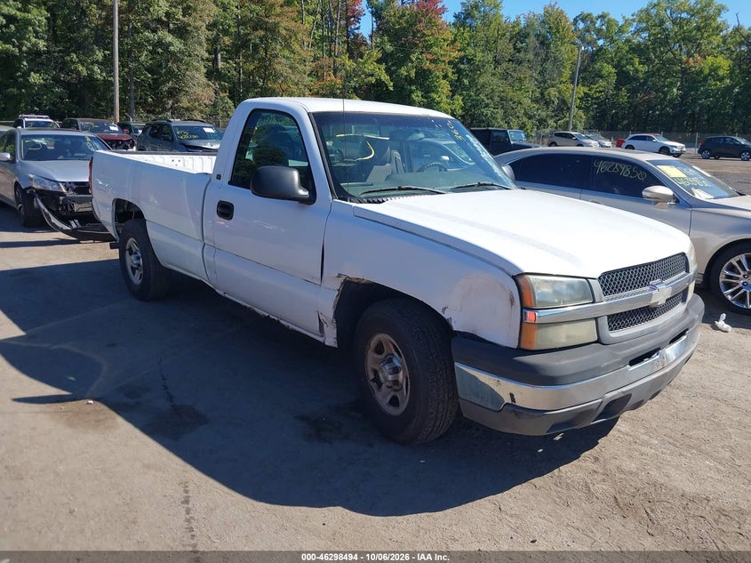 2004 CHEVROLET SILVERADO 1500 WORK TRUCK | 1GCEC14X44Z237103 | UPCARS