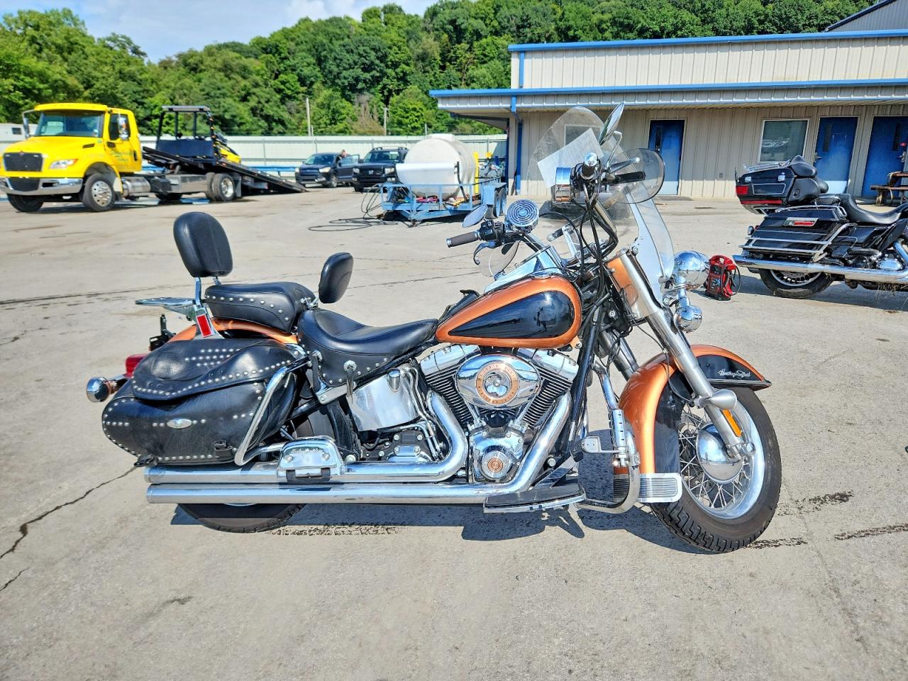 2008 HARLEY-DAVIDSON FLSTC 105TH ANNIVERSARY EDITION | 1HD1BW5418Y045439 | UPCARS