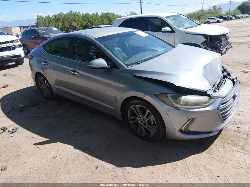 2017 HYUNDAI ELANTRA LIMITED | 5NPD84LFXHH029943 | UPCARS