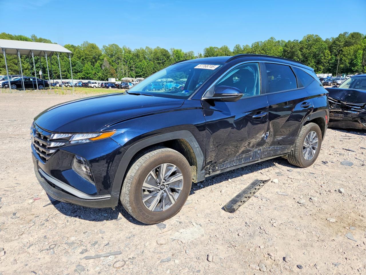 2023 HYUNDAI TUCSON BLUE | KM8JBCA14PU110605 | UPCARS