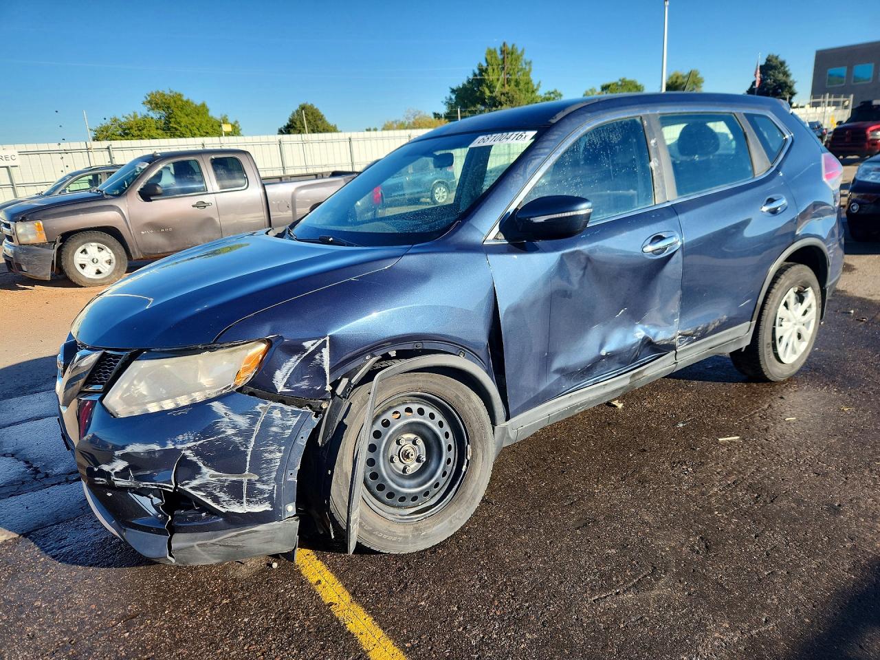 2015 NISSAN ROGUE S | KNMAT2MV0FP590665 | UPCARS