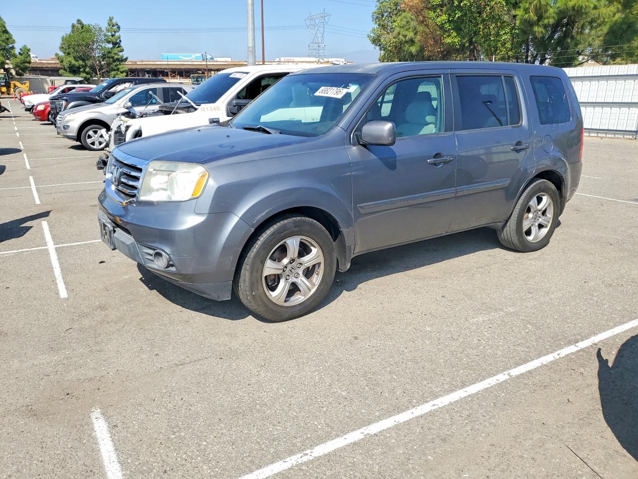 2012 HONDA PILOT EX | 5FNYF3H46CB001850 | UPCARS