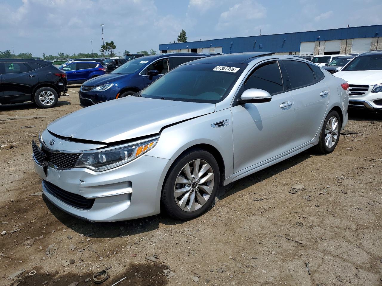 2016 KIA OPTIMA EX | 5XXGU4L34GG120375 | UPCARS