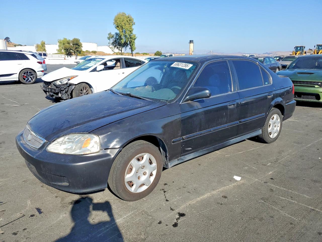 2000 HONDA CIVIC EX | 2HGEJ8547YH575282 | UPCARS