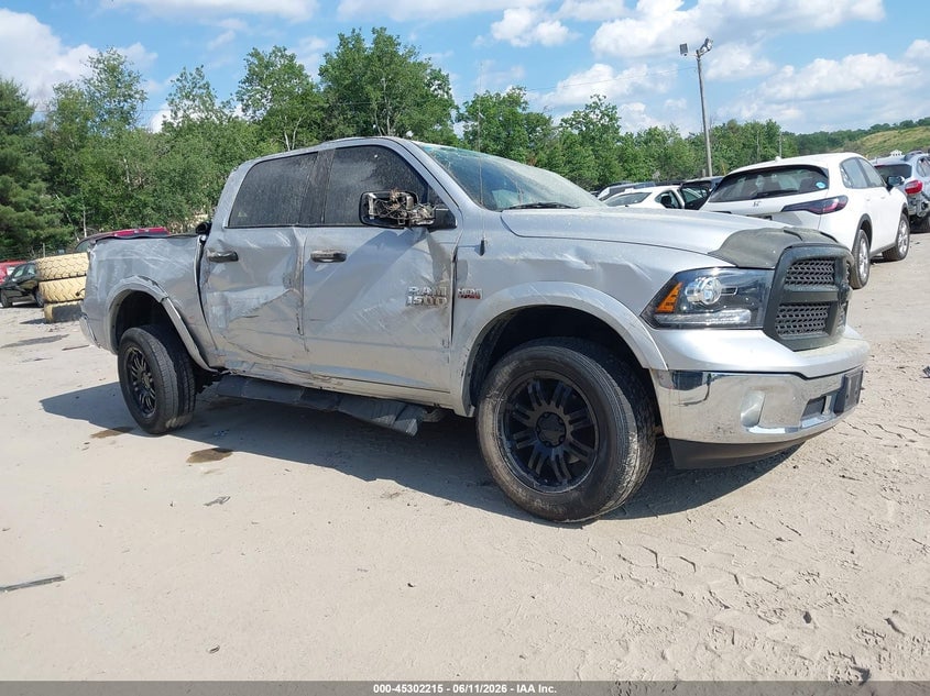 2016 RAM 1500 LARAMIE | 1C6RR7NT9GS137694 | UPCARS