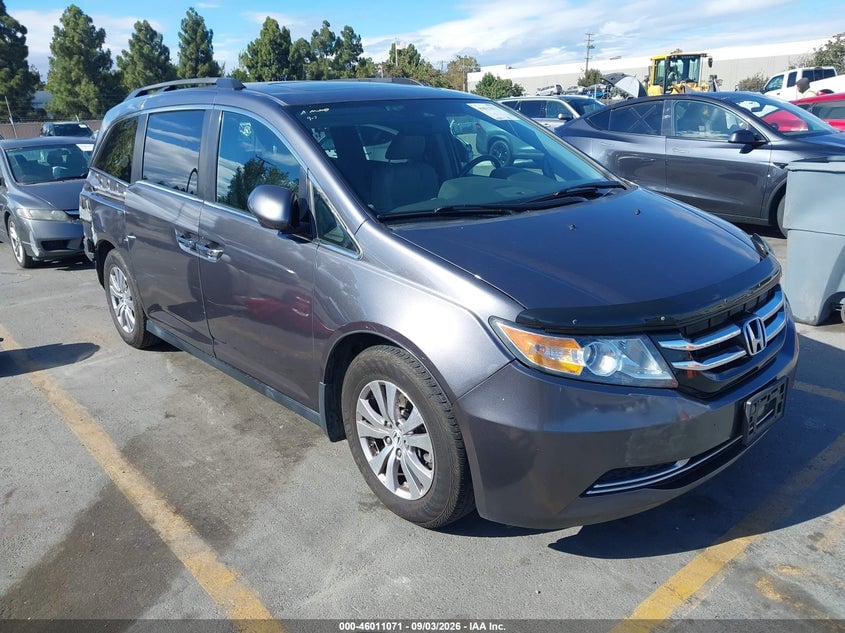 2015 HONDA ODYSSEY EX-L | 5FNRL5H68FB005946 | UPCARS