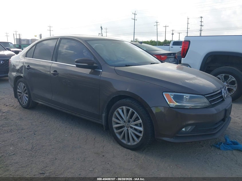 2016 VOLKSWAGEN JETTA 1.8T SEL | 3VWL07AJXGM208937 | UPCARS