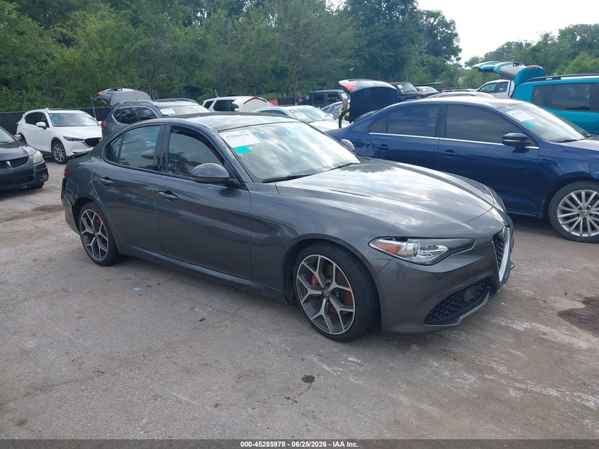 2018 ALFA ROMEO GIULIA TI SPORT AWD | ZARFAEEN5J7594625 | UPCARS