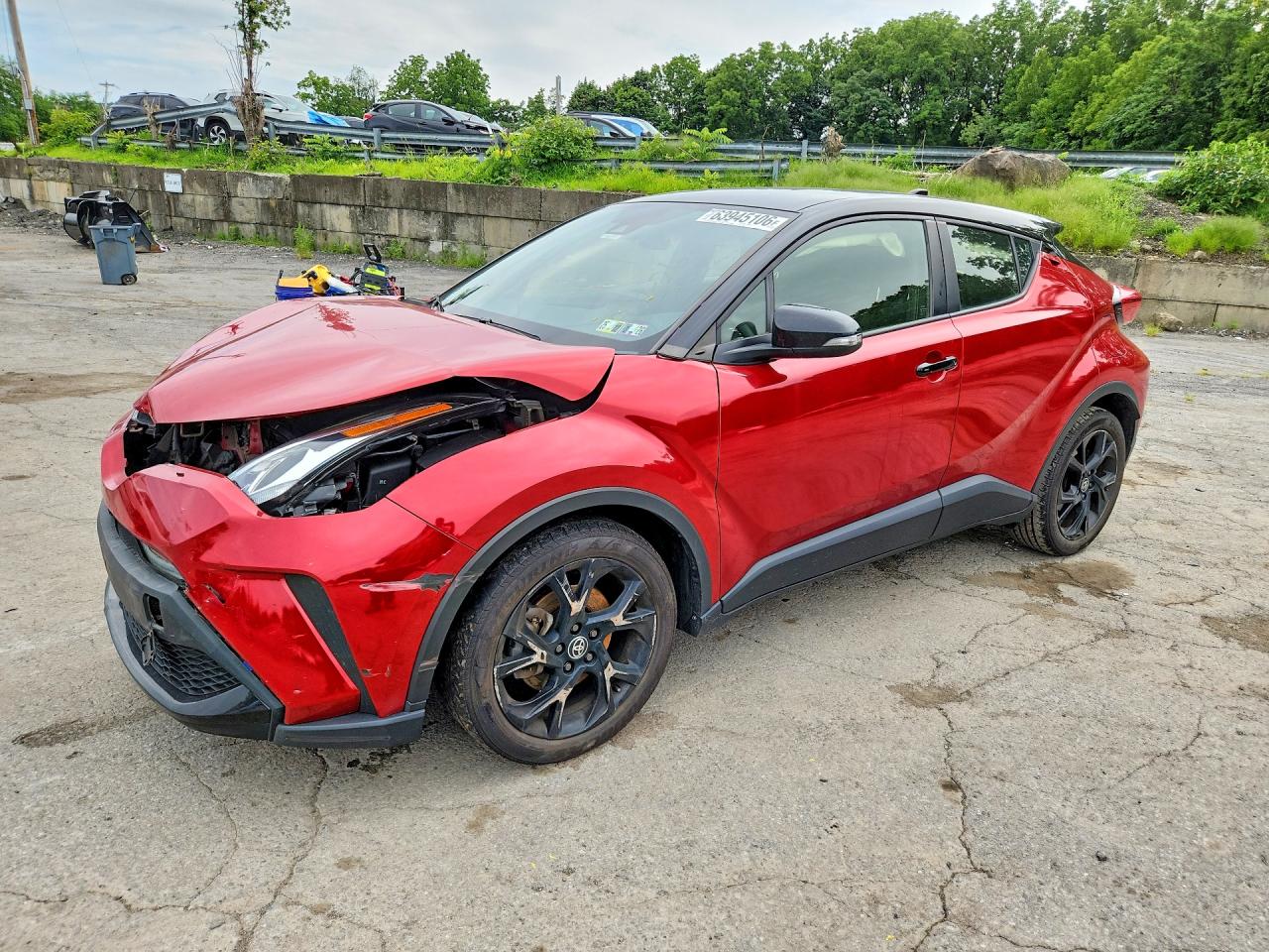 2022 TOYOTA C-HR NIGHTSHADE | JTNKHMBX5N1135832 | UPCARS