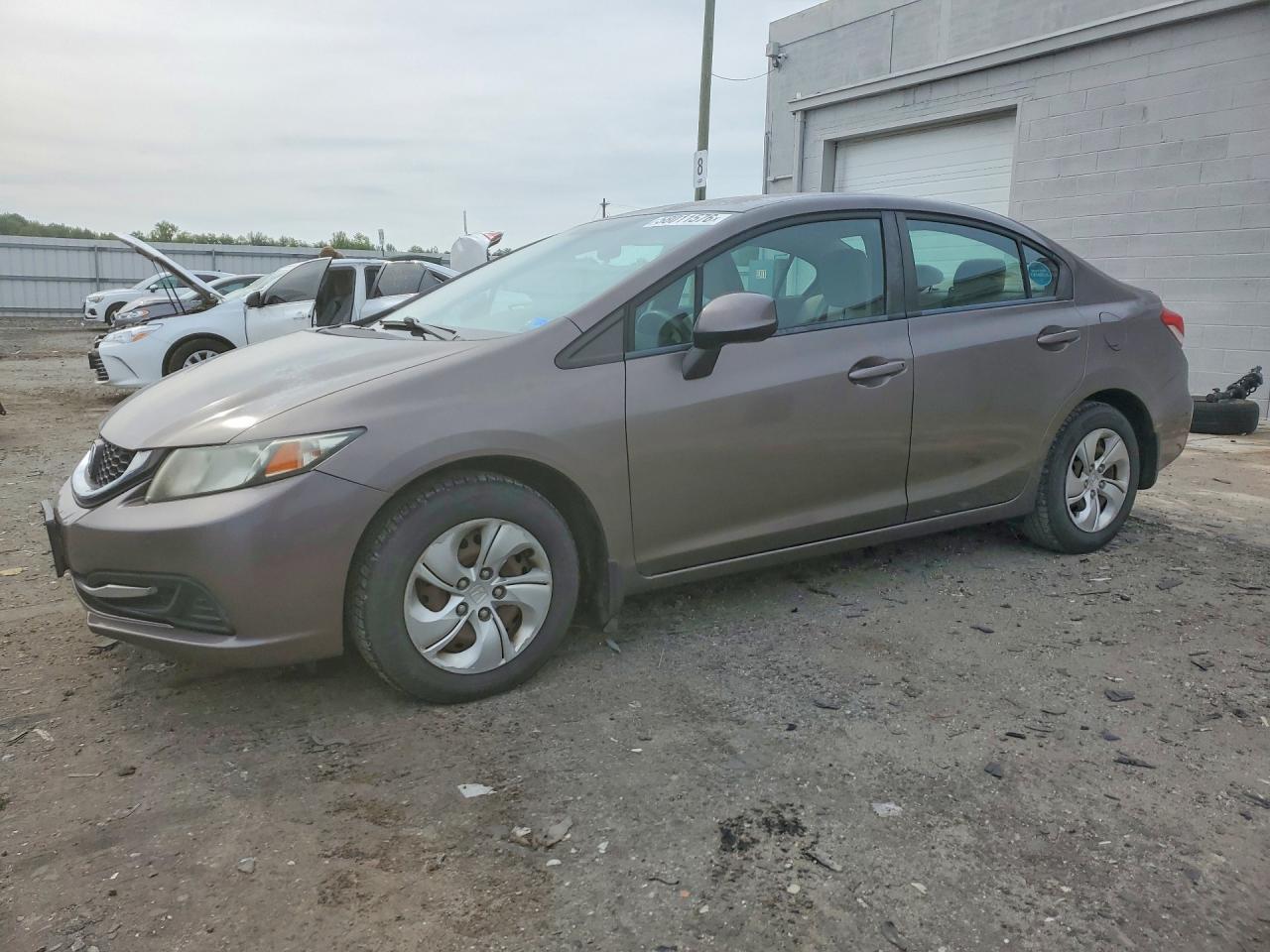 2013 HONDA CIVIC LX | 2HGFB2F51DH509908 | UPCARS
