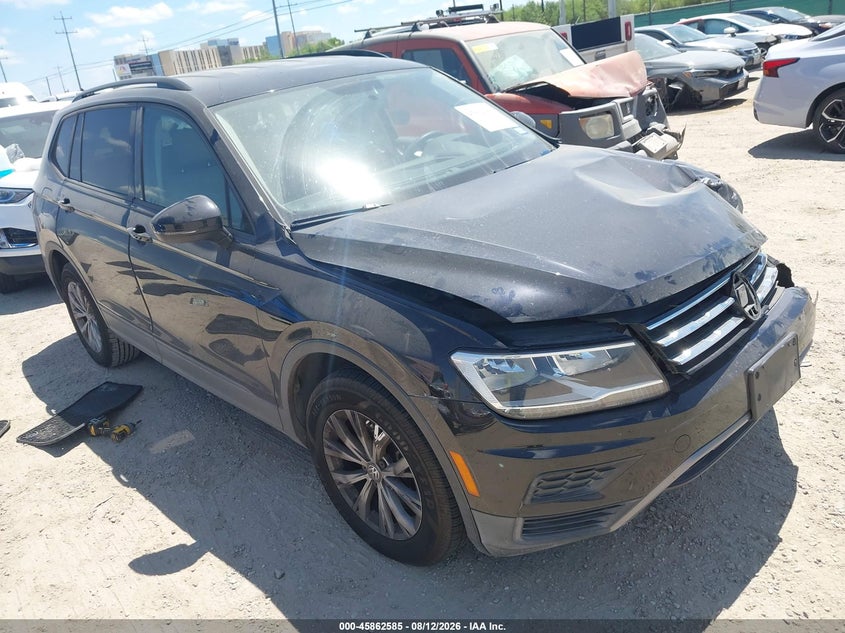 2019 VOLKSWAGEN TIGUAN 2.0T S | 3VV1B7AX0KM081764 | UPCARS