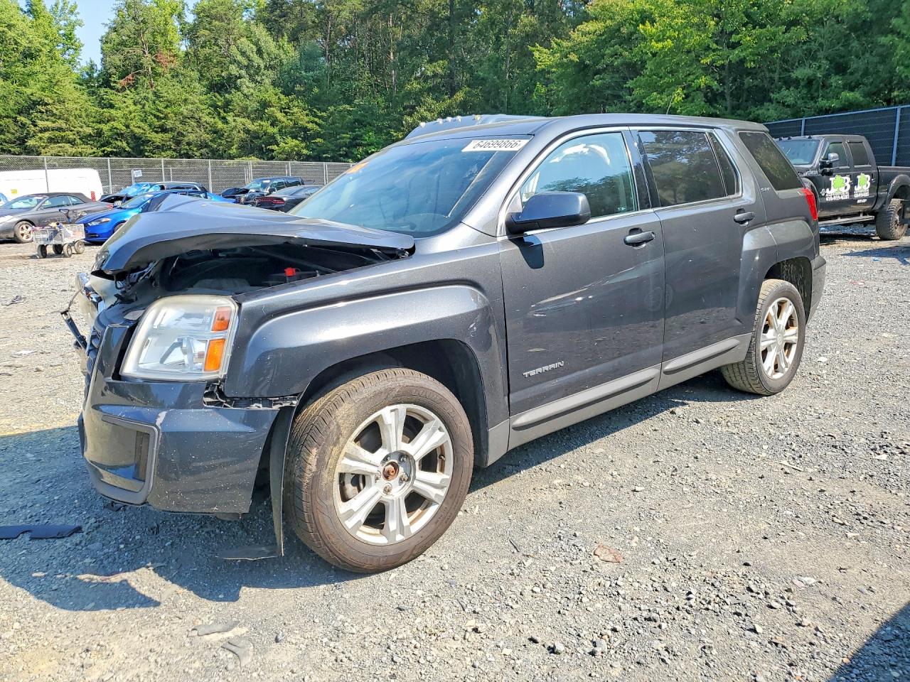 2017 GMC TERRAIN SLE | 2GKALMEK2H6147926 | UPCARS