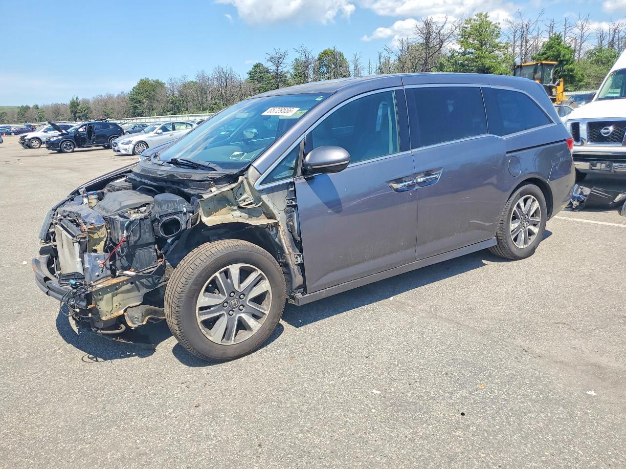 2014 HONDA ODYSSEY TOURING | 5FNRL5H97EB009897 | UPCARS