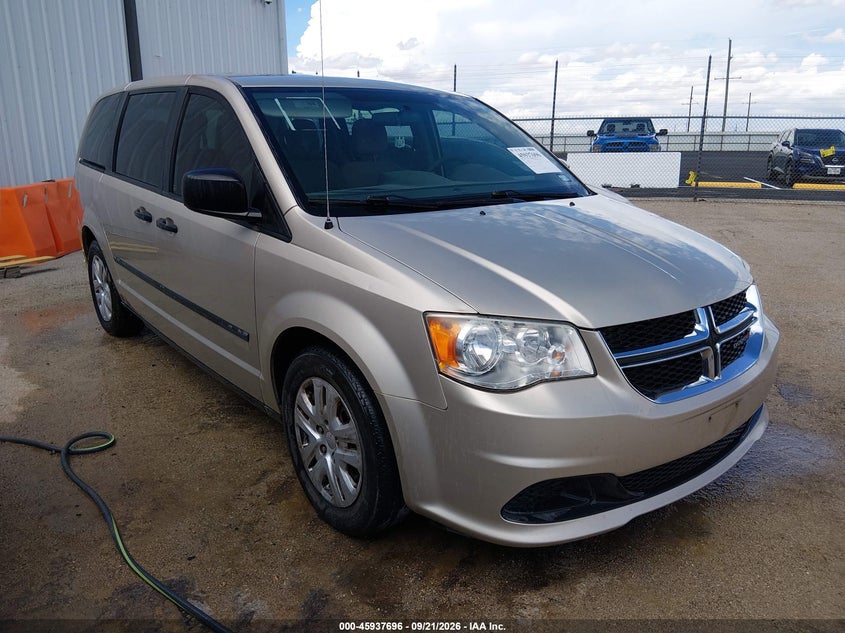 2014 DODGE GRAND CARAVAN AMERICAN VALUE PKG | 2C4RDGBG6ER417554 | UPCARS
