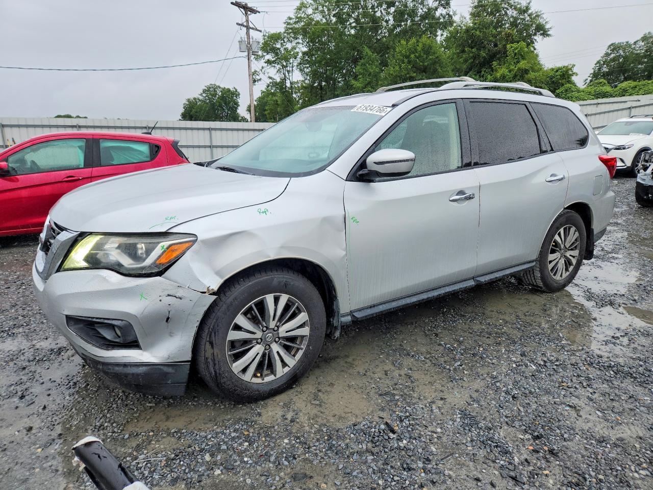 2018 NISSAN PATHFINDER SV | 5N1DR2MN3JC638053 | UPCARS