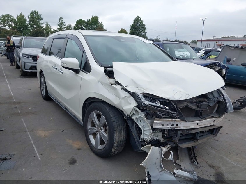 2018 HONDA ODYSSEY EX-L | 5FNRL6H75JB010965 | UPCARS