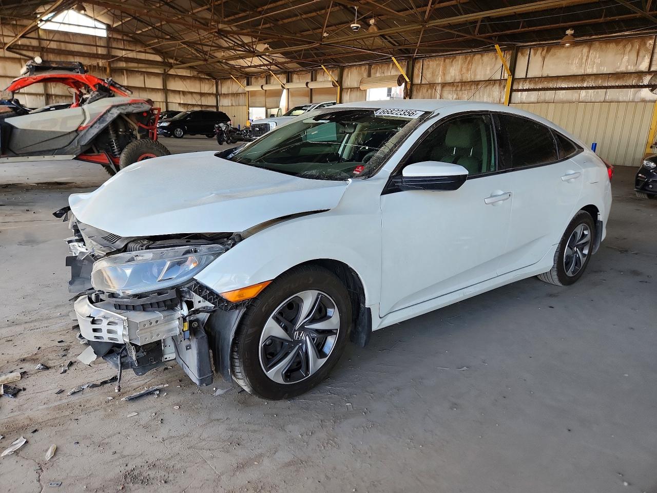 2019 HONDA CIVIC LX | 19XFC2F61KE046827 | UPCARS