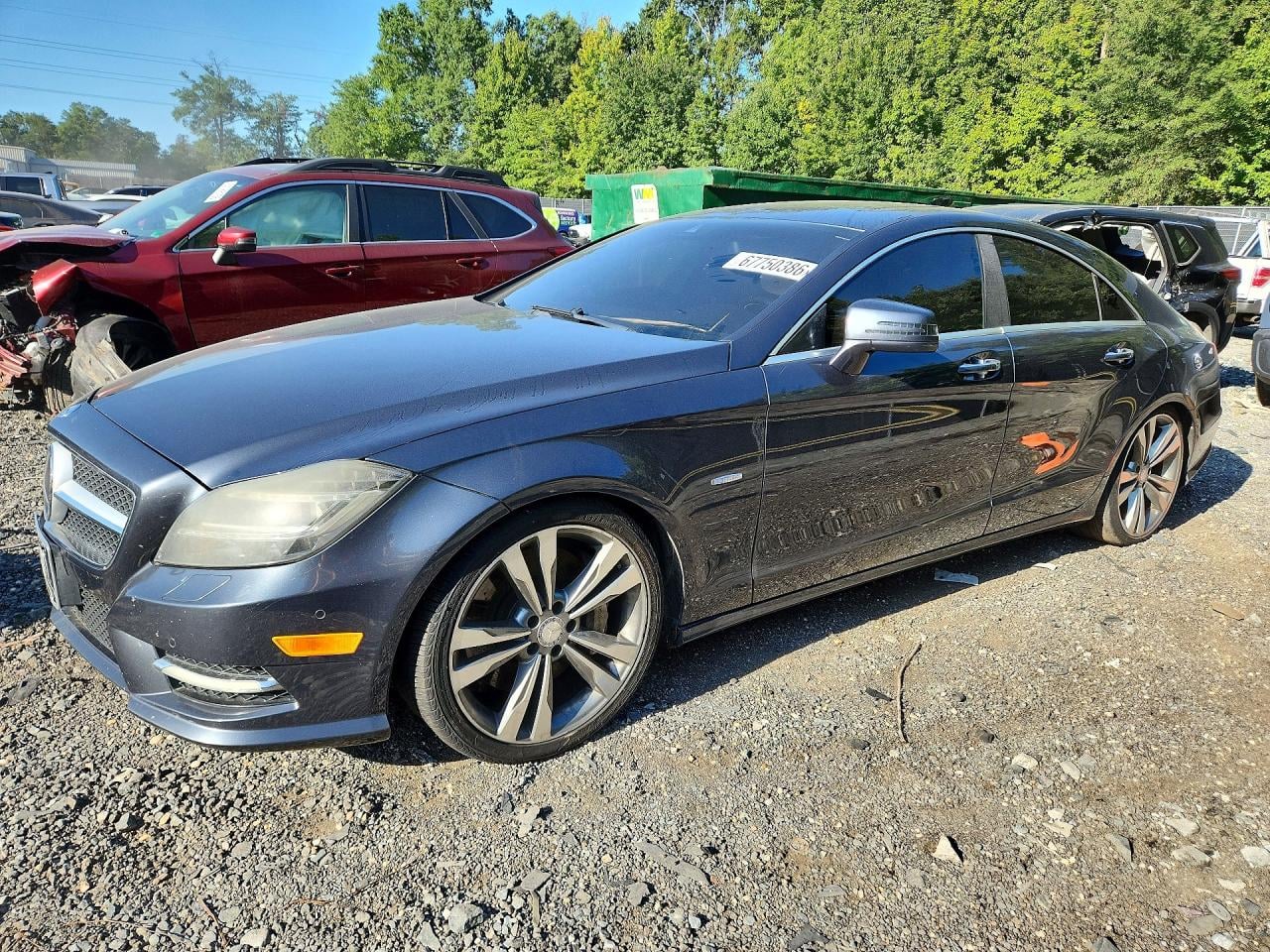 2012 MERCEDES-BENZ CLS-CLASS 550 4MATIC | WDDLJ9BB1CA020954 | UPCARS