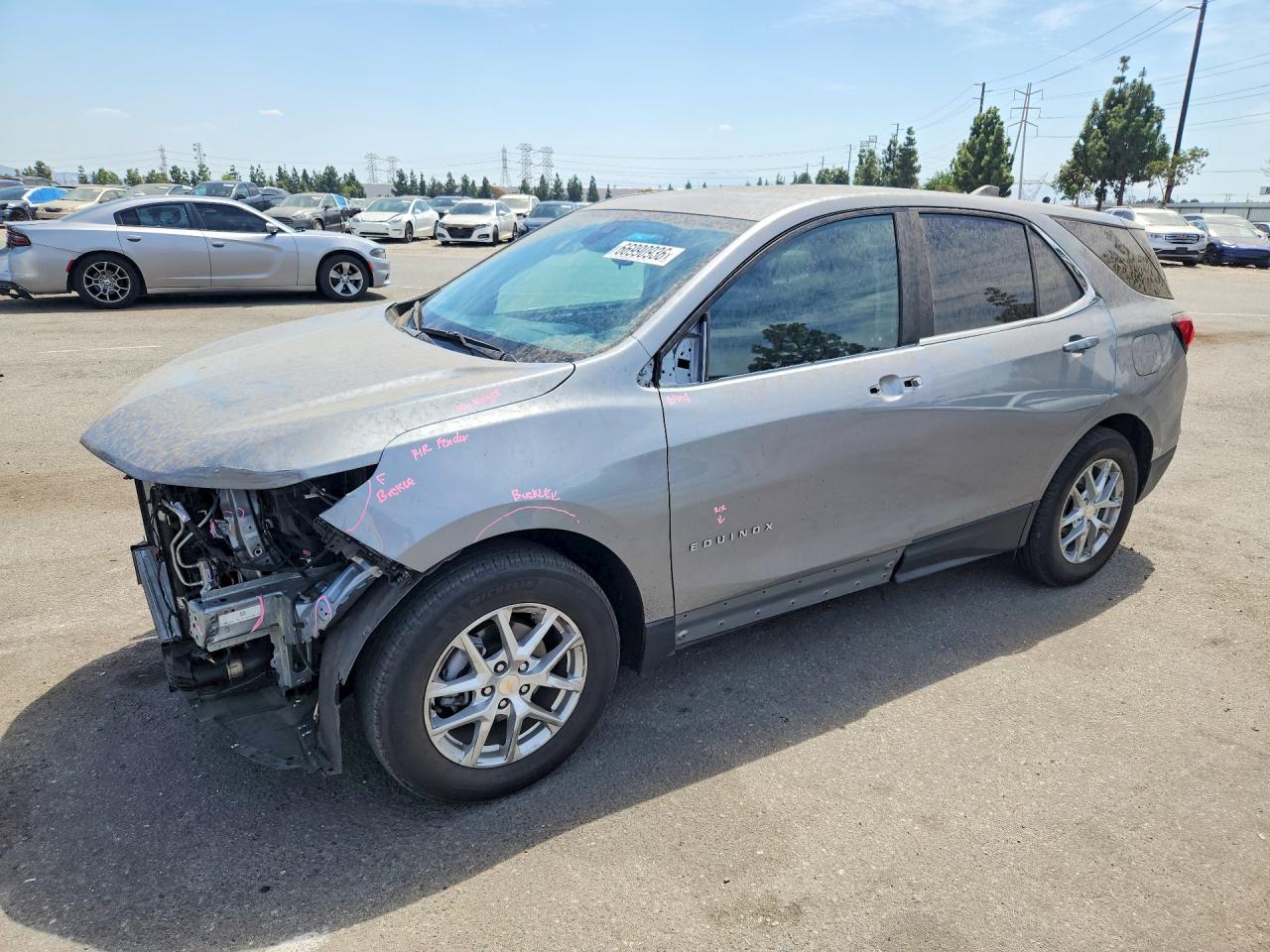 2023 CHEVROLET EQUINOX LT | 3GNAXKEG1PL265578 | UPCARS