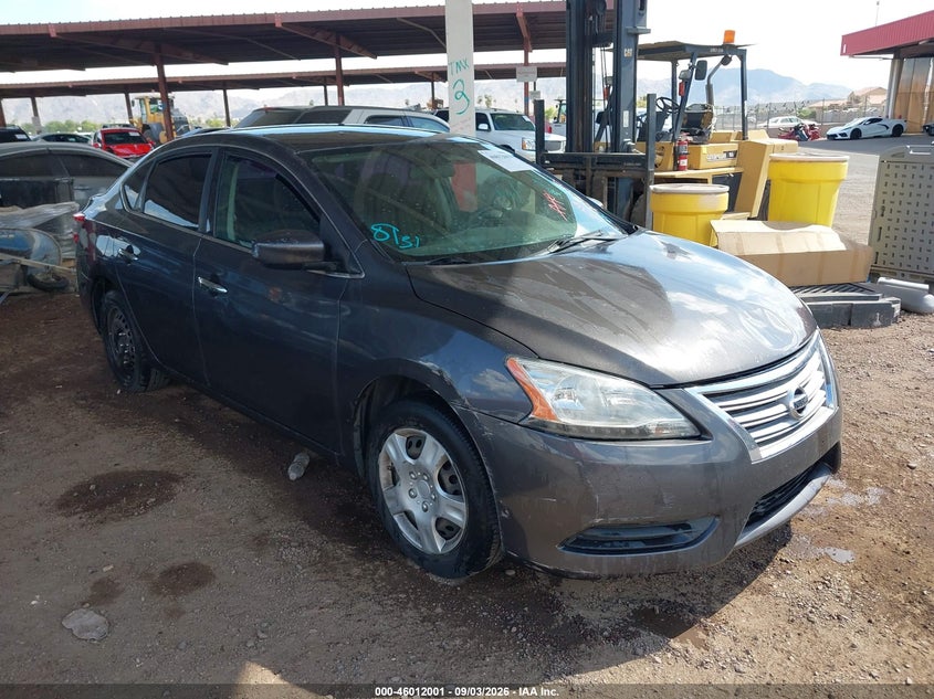 2014 NISSAN SENTRA S | 3N1AB7AP2EY249063 | UPCARS