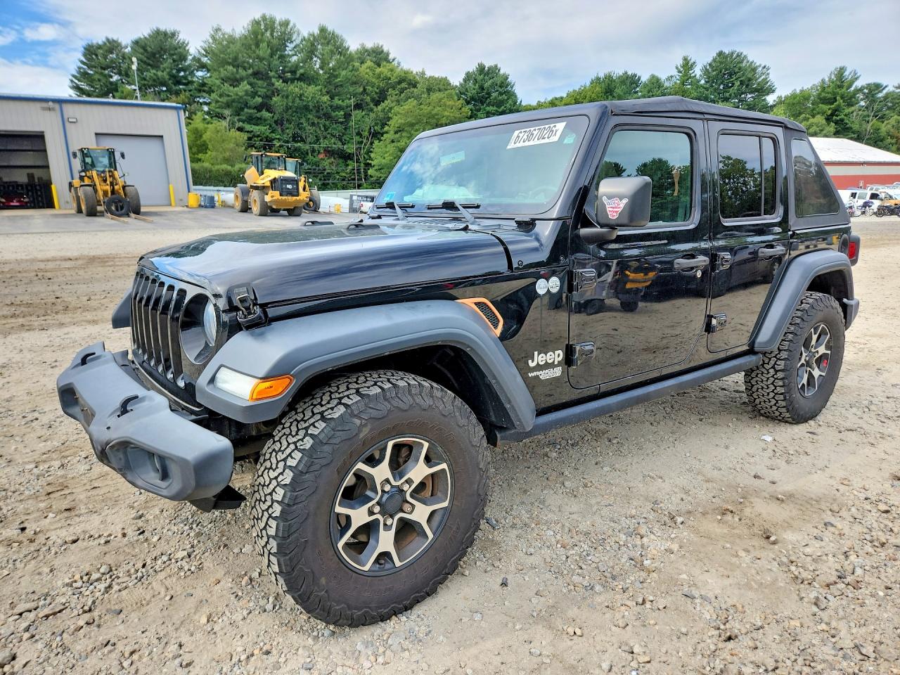 2018 JEEP WRANGLER SPORT | 1C4HJXDG8JW114732 | UPCARS