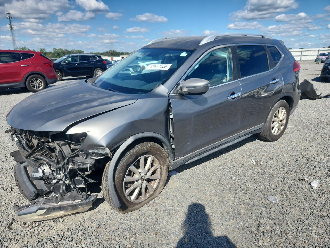 2017 NISSAN ROGUE SV | KNMAT2MT8HP546768 | UPCARS